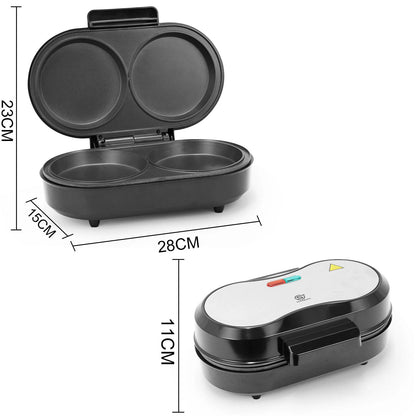 Aeroflux Electric Omelette Maker – Dual Non-Stick Cooker for Quick & Easy Breakfasts