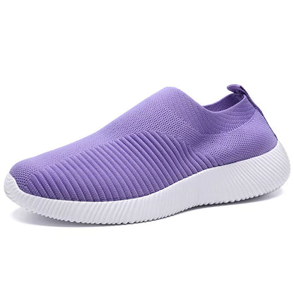 Aeroflux© Women’s Orthopedic Slip-On Trainers: Ultimate Comfort & Support