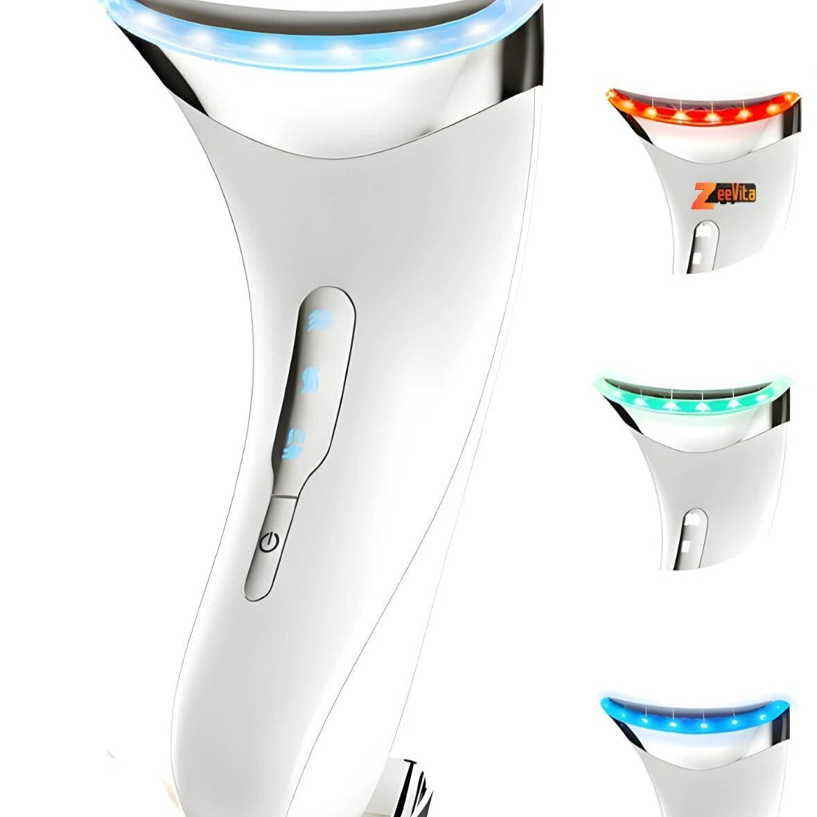 Aeroflux LED Face & Neck Massager – Anti-Aging, Skin Tightening & Rejuvenation Device