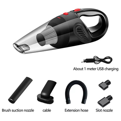 Aeroflux Cordless Handheld Vacuum Cleaner – Wet & Dry, Portable, Rechargeable (120W)