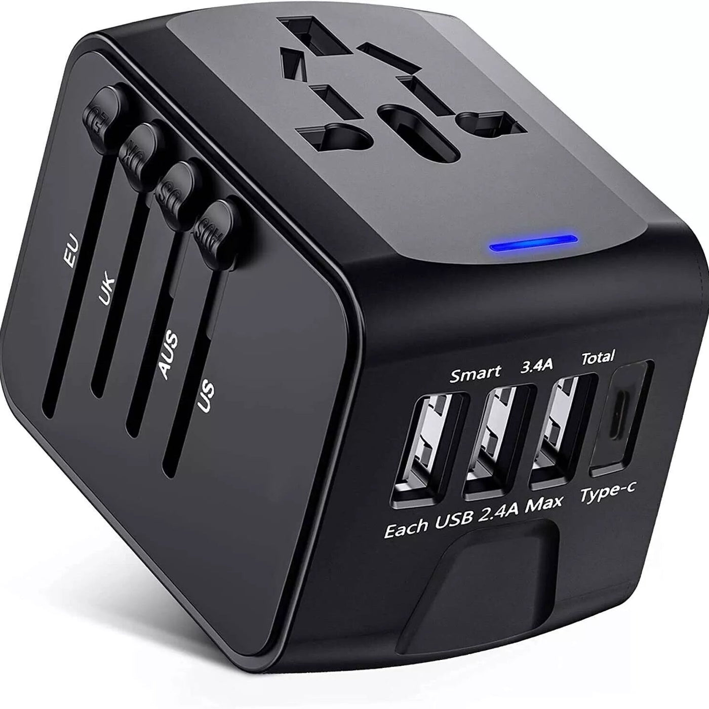 Aeroflux Universal Travel Adapter – Global Charging, Simplified