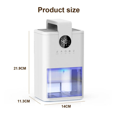 AeroFlux© Premium Air Dehumidifier – Compact, Powerful & Whisper-Quiet