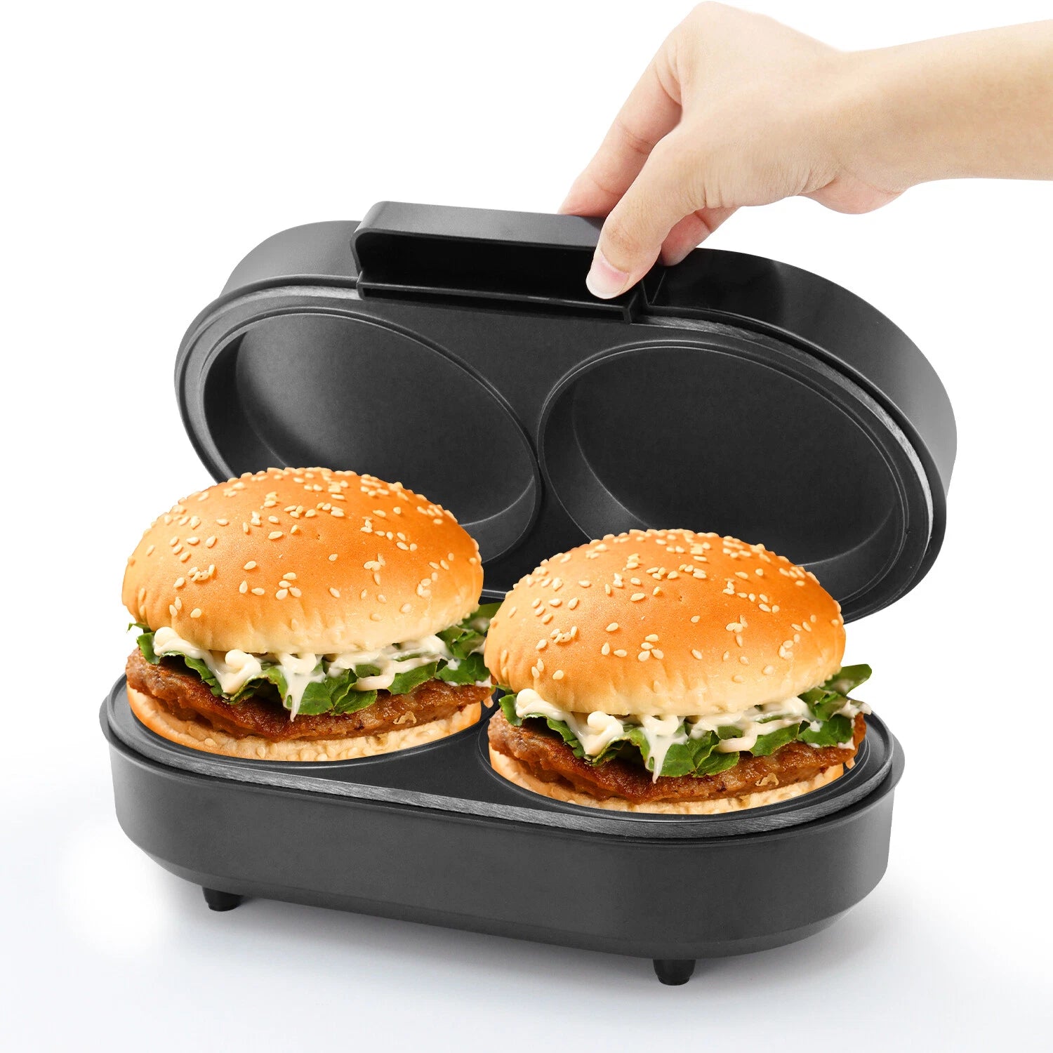 Aeroflux Electric Omelette Maker – Dual Non-Stick Cooker for Quick & Easy Breakfasts
