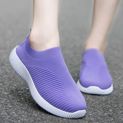 Aeroflux© Women’s Orthopedic Slip-On Trainers: Ultimate Comfort & Support