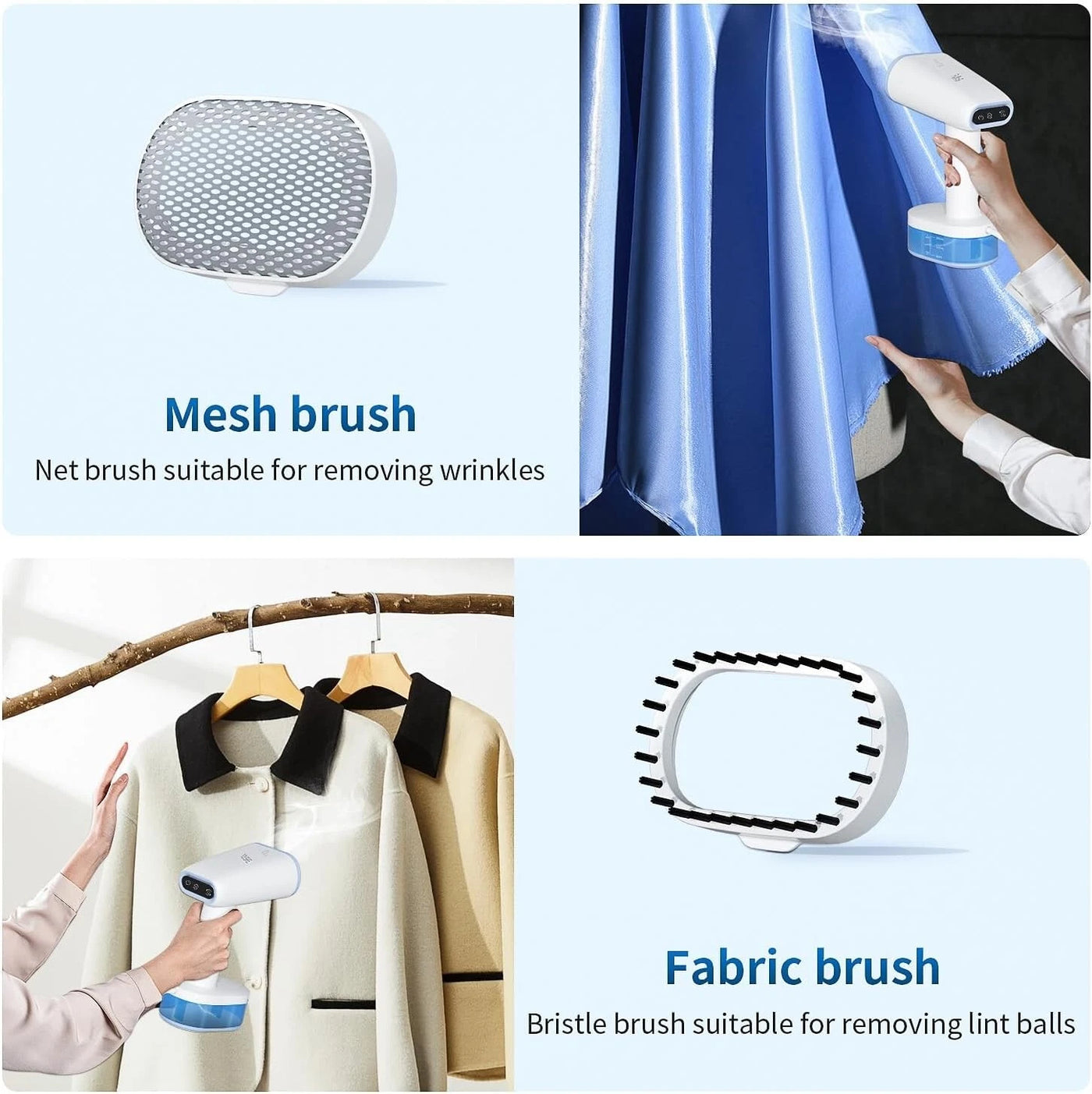 Aeroflux Handheld Garment Steamer – Portable Wrinkle Remover & Travel Steaming Solution