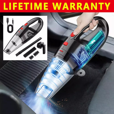 Aeroflux Cordless Handheld Vacuum Cleaner – Wet & Dry, Portable, Rechargeable (120W)