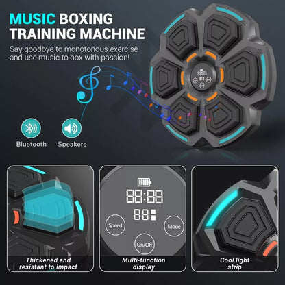 AeroFlux© Bluetooth Music Boxing Machine + Gloves