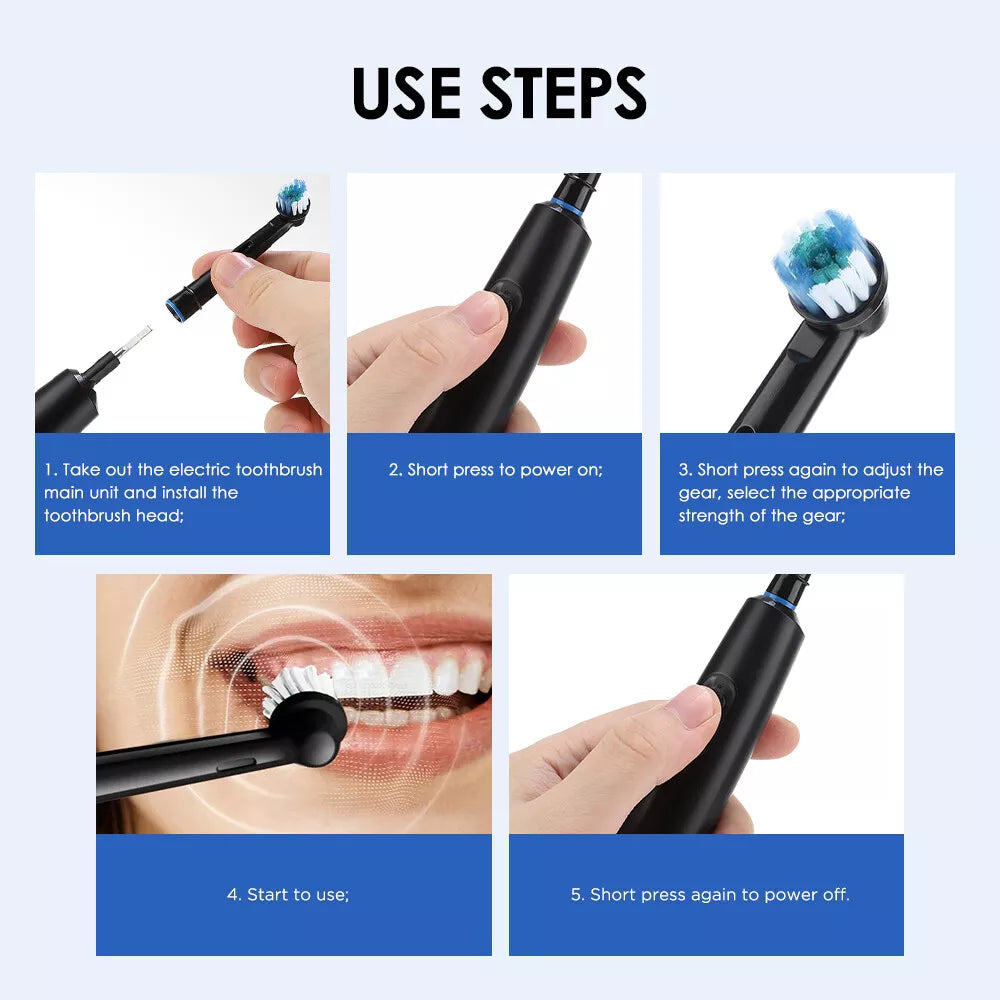 Aeroflux Deep Clean Rechargeable Electric Toothbrush