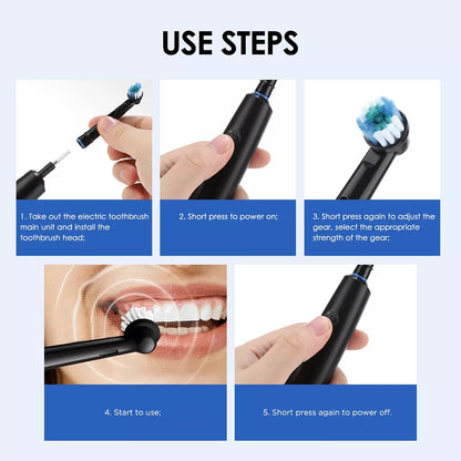 Aeroflux Deep Clean Rechargeable Electric Toothbrush
