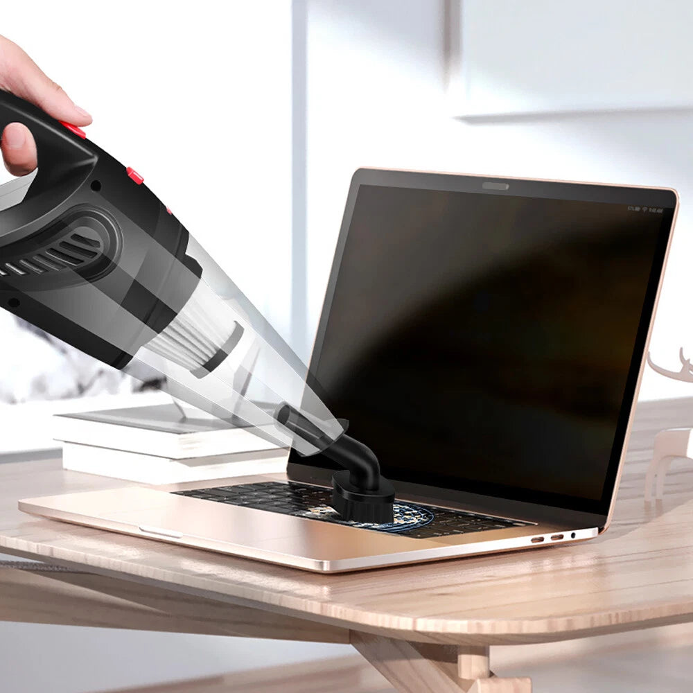Aeroflux® Cordless Handheld Vacuum Cleaner – Cars, Wet & Dry, Portable, Rechargeable (120W)