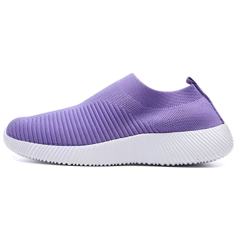 Aeroflux© Women’s Orthopedic Slip-On Trainers: Ultimate Comfort & Support
