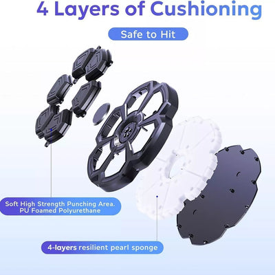 AeroFlux© Bluetooth Music Boxing Machine + Gloves