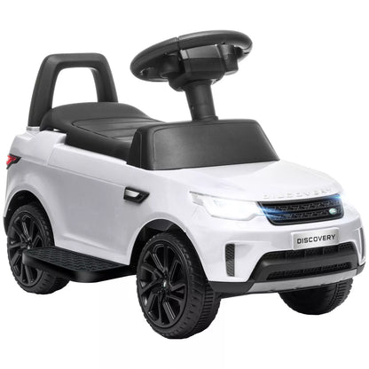 Aeroflux© Land Rover 2-in-1 Licensed Kids Ride-On Car – Electric + Sliding Function