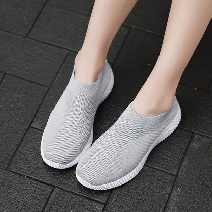 Aeroflux© Women’s Orthopedic Slip-On Trainers: Ultimate Comfort & Support