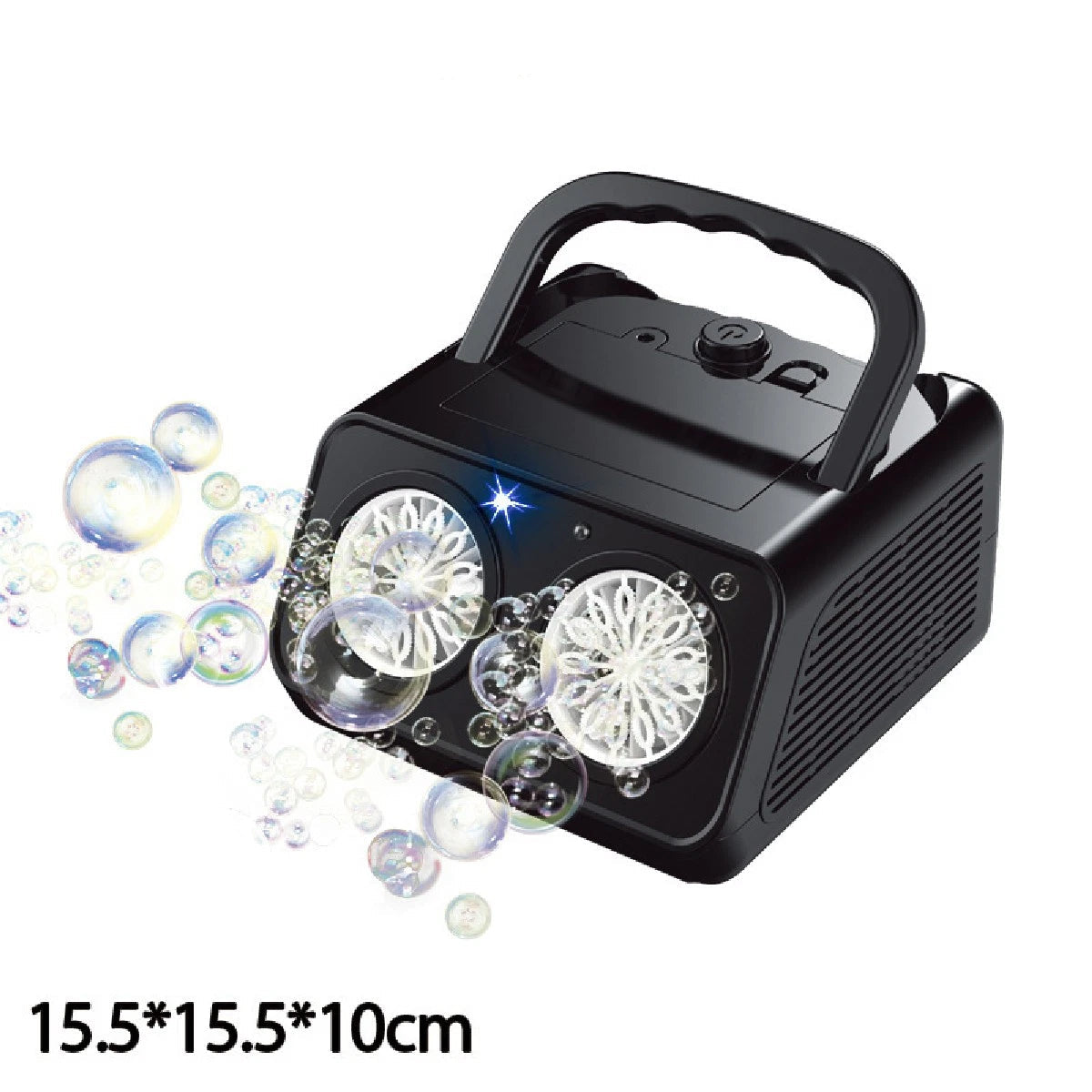Automatic LED Bubble Machine – 20000 Bubbles Per Minute for Outdoor Fun