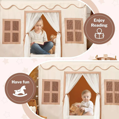 Aeroflux Kids Play Tent – Large Indoor Playhouse for Boys & Girls