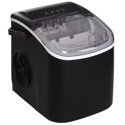Aeroflux Countertop Ice Maker – 12kg Daily Output, Fast Ice in 6-12 Minutes
