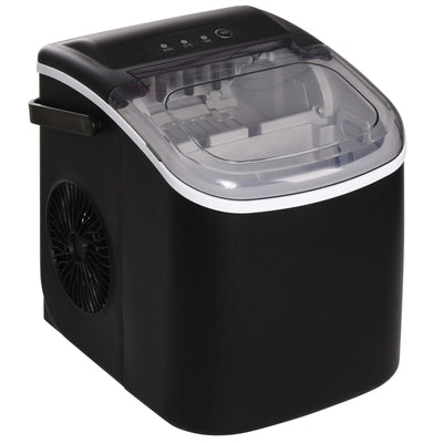 Aeroflux Countertop Ice Maker – 12kg Daily Output, Fast Ice in 6-12 Minutes