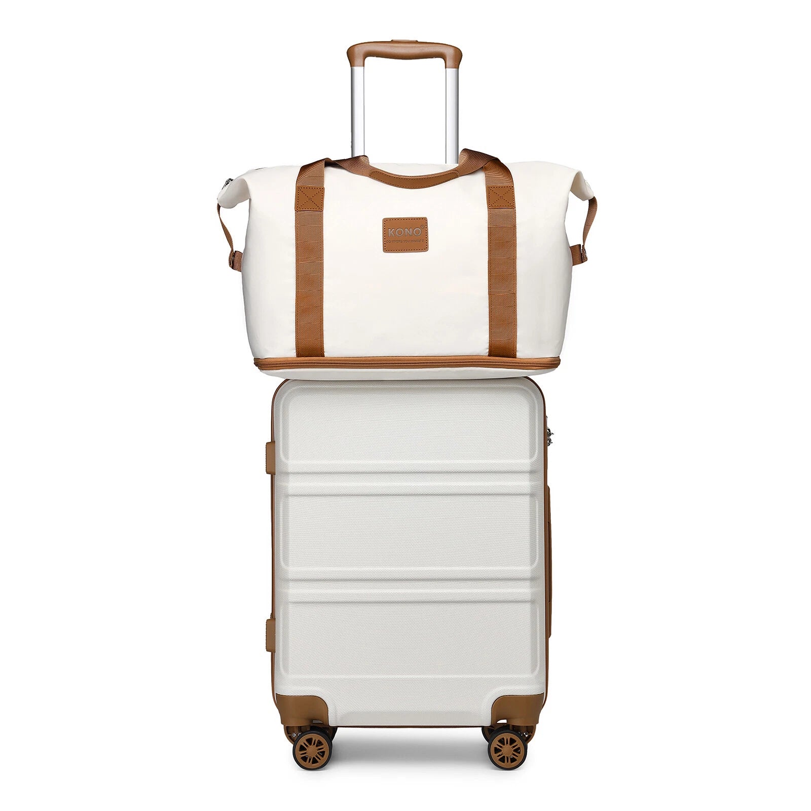 Aeroflux© 4-Piece ABS Cabin Luggage Set – Lightweight & Durable