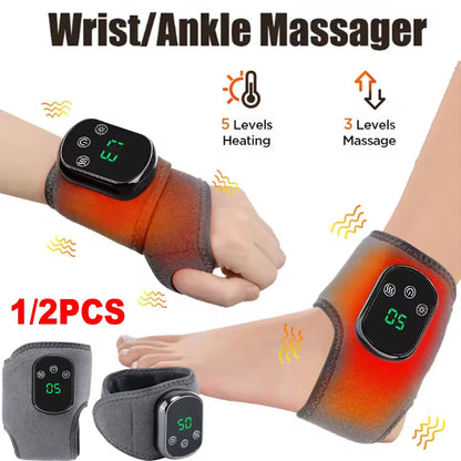 Aeroflux® Heated Therapy Ankle & Wrist Massager Wraps