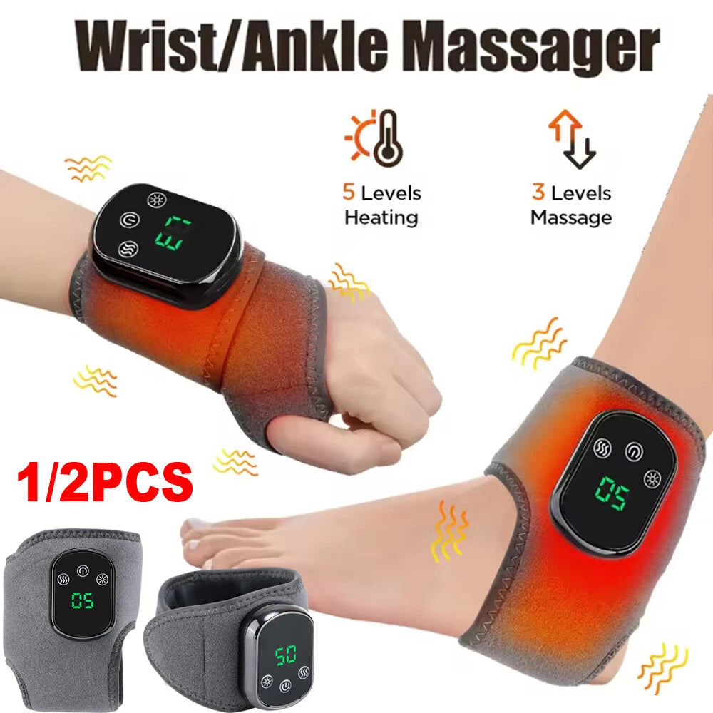 Aeroflux® Heated Therapy Ankle & Wrist Massager Wraps