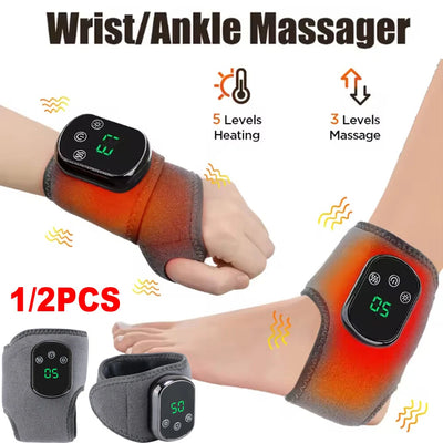 Aeroflux® Heated Therapy Ankle & Wrist Massager Wraps
