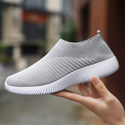 Aeroflux© Women’s Orthopedic Slip-On Trainers: Ultimate Comfort & Support