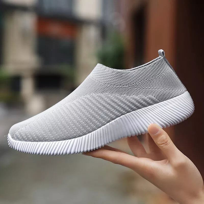 Aeroflux© Women’s Orthopedic Slip-On Trainers: Ultimate Comfort & Support