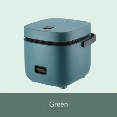 Aeroflux Mini Rice Cooker – Compact Electric Cooker for 1–2 People | 1.2L Capacity, 200W Power | Smart & Mechanical Options | Steam, Cook, Reheat