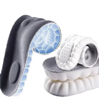 Aeroflux Ultra-Soft Support Insoles – Shock-Absorbing, Breathable, and Ergonomic for All-Day Comfort