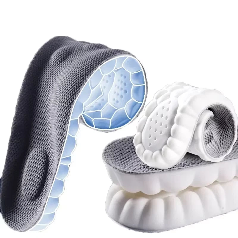 Aeroflux Ultra-Soft Support Insoles – Shock-Absorbing, Breathable, and Ergonomic for All-Day Comfort