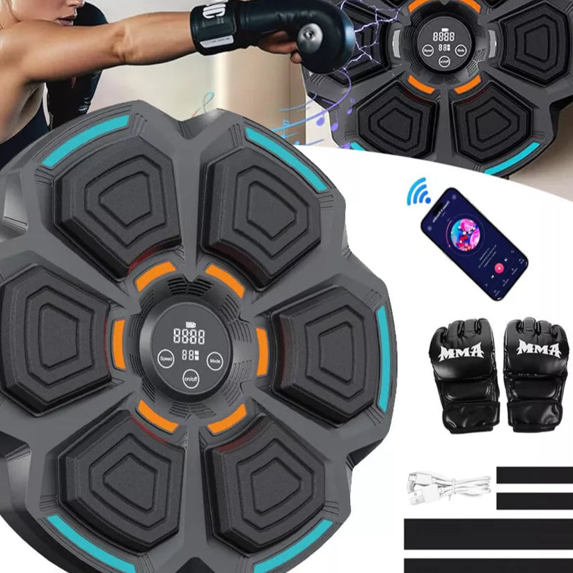 AeroFlux© Bluetooth Music Boxing Machine + Gloves