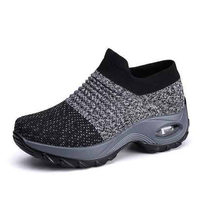 Aeroflux® Women's Slip-On Orthopedic Trainers – Air Cushion Comfort & Support