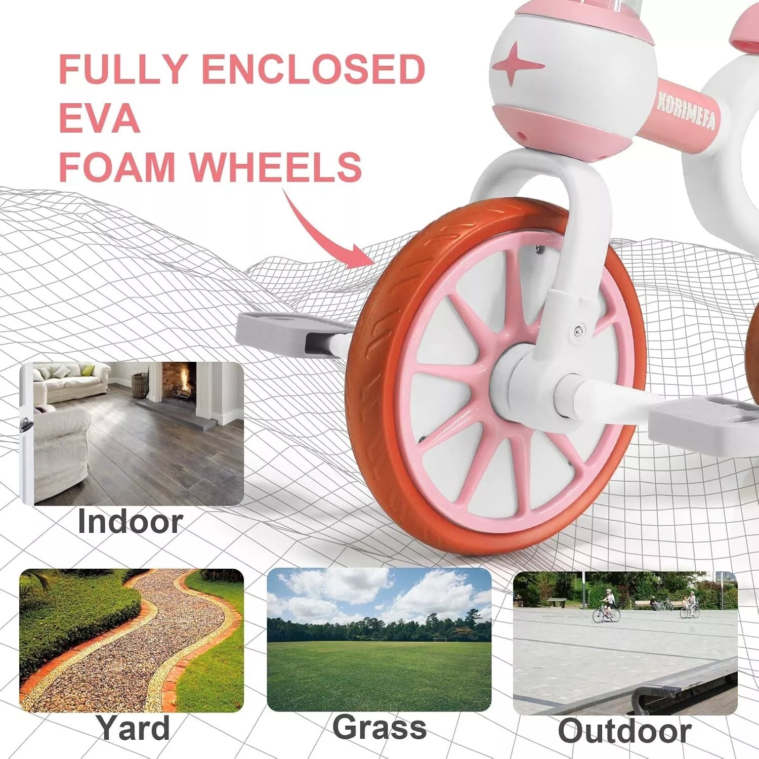 Aeroflux© 5-in-1 Balance Bike & Tricycle for Kids – Adjustable & Safe Design