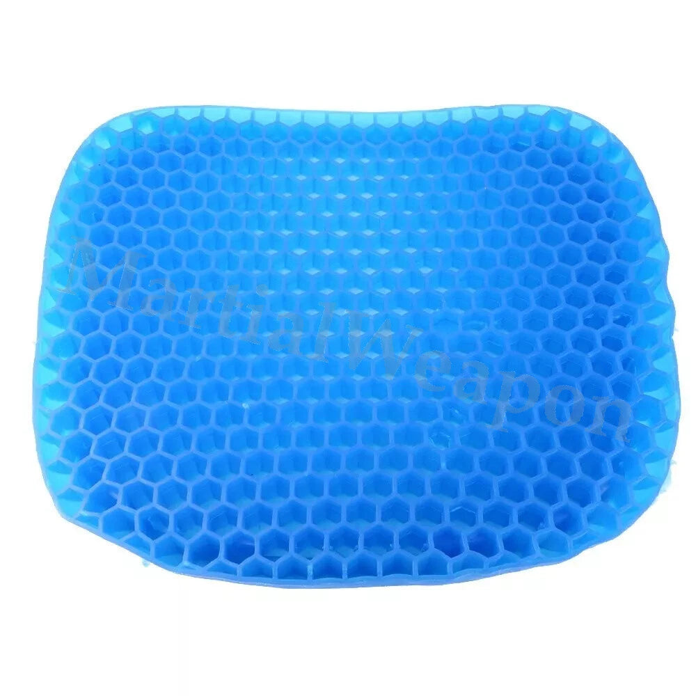 Aeroflux Gel Car Seat Cushion – Ergonomic Cooling Pad for Long Sitting Comfort & Pressure Relief