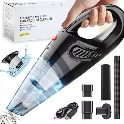 Aeroflux Cordless Handheld Vacuum Cleaner – Wet & Dry, Portable, Rechargeable (120W)