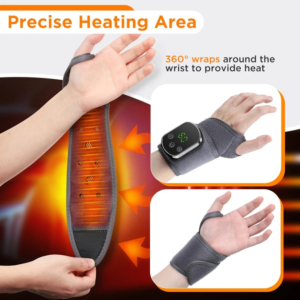Aeroflux® Heated Therapy Ankle & Wrist Massager Wraps