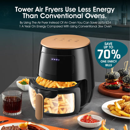 Aeroflux 6L Smart Air Fryer – Precision Cooking, Maximum Efficiency