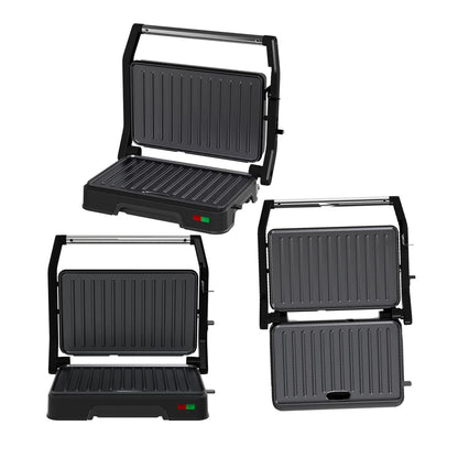 Aeroflux Health Press & Grill Pro – Non-Stick Toastie Maker and 180° Tabletop Grill