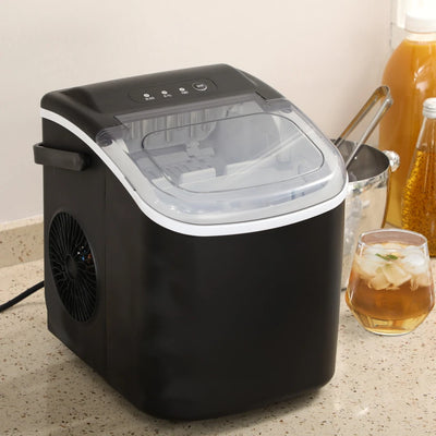 Aeroflux Countertop Ice Maker – 12kg Daily Output, Fast Ice in 6-12 Minutes