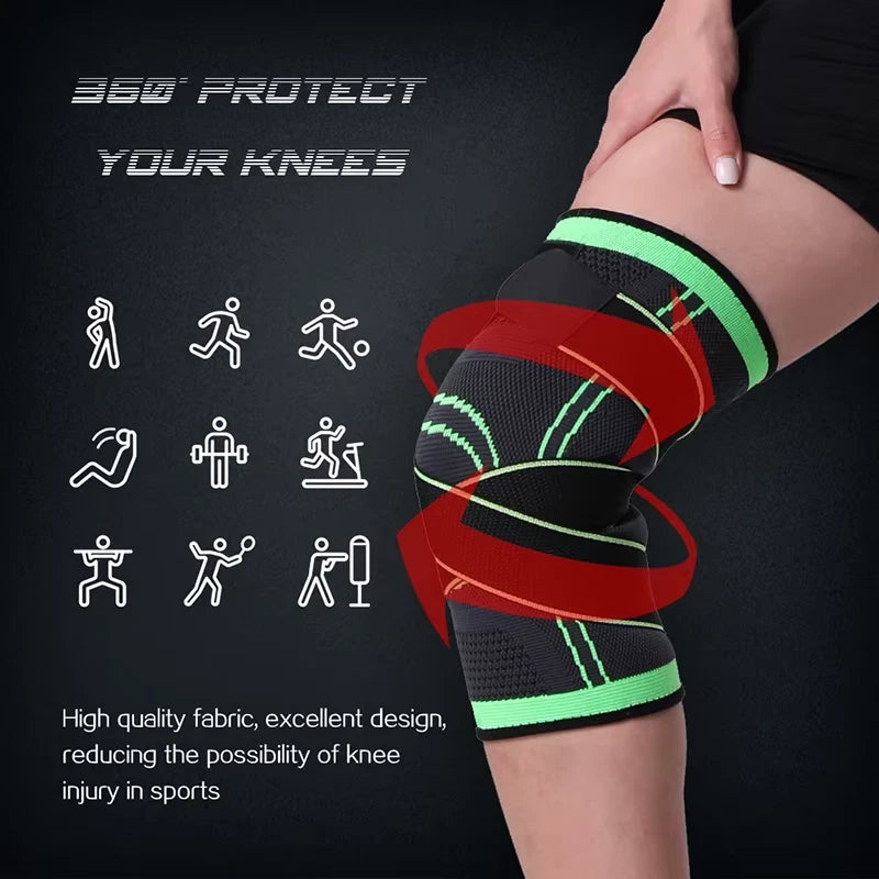 Aeroflux© Premium Knee Support Brace: No More Knee Pain DP2