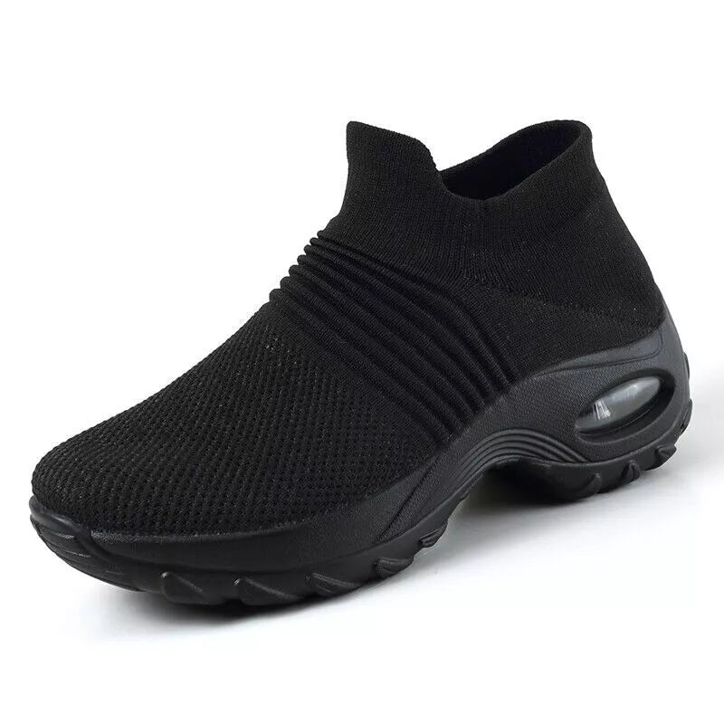 Aeroflux® Women's Slip-On Orthopedic Trainers – Air Cushion Comfort & Support