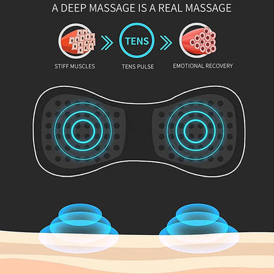 Aeroflux Wireless TENS Machine – Customisable Pain Relief with 8 Modes and 19 Intensity Levels