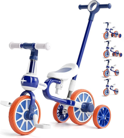 Aeroflux© 5-in-1 Balance Bike & Tricycle for Kids – Adjustable & Safe Design