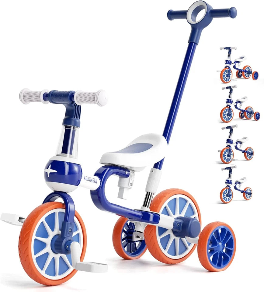 Aeroflux© 5-in-1 Balance Bike & Tricycle for Kids – Adjustable & Safe Design