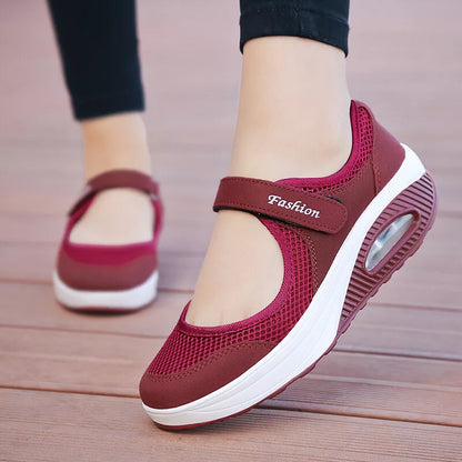 Aeroflux® Women's Slip-On Orthopedic Trainers – Comfy & Stylish Air Cushion Shoes