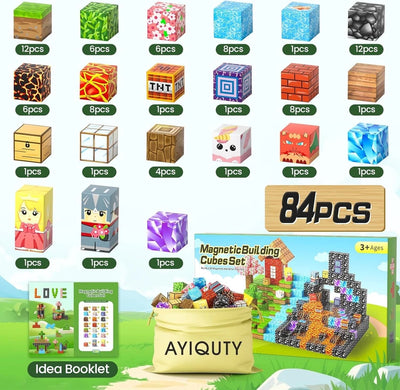 AeroFlux Magnetic Building Blocks Set