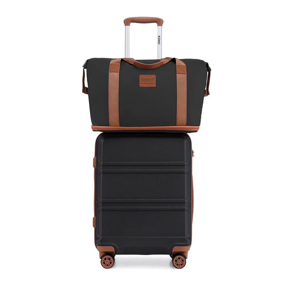 Aeroflux© 4-Piece ABS Cabin Luggage Set – Lightweight & Durable