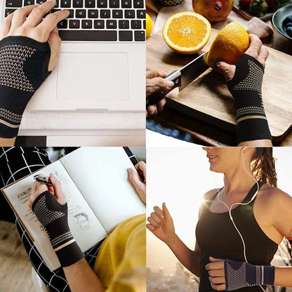 Aeroflux© Copper Wrist Hand Brace: No More Wrist Pain DPD2