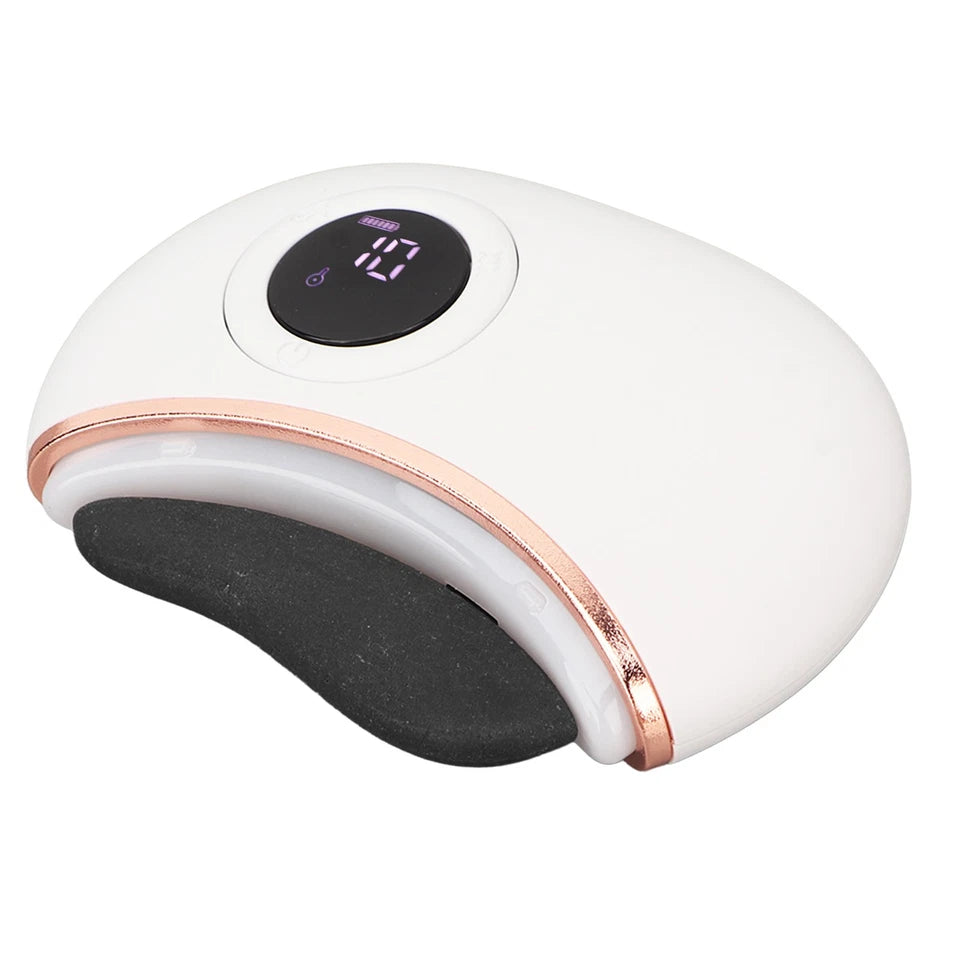 Aeroflux Heated Gua Sha Facial Tool – 9 Vibration & Heating Levels | Face Sculpting Massager